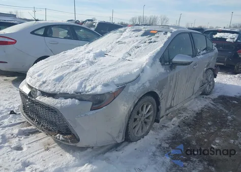 2022 Toyota Corolla Le from USA, damaged, VIN JTDHPMAE4NJ201305